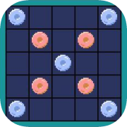Flick Tac Toe on Pyxel フリック三目並べ