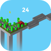Pixel Traffic: Risky Bridge