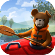 Teddy Floppy Ear - Kayaking