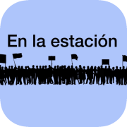 En la estación